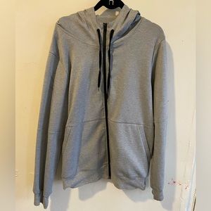 Riflessi zip up sweater for men in size M